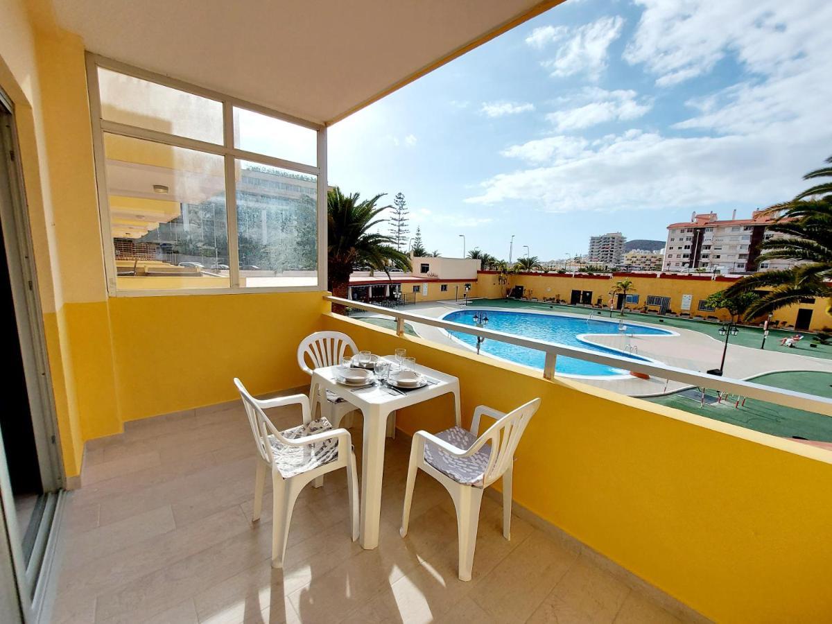 Sunny Cozy Nice Apartment Loscristianos Wifi,Pool Лос Кристианос Екстериор снимка